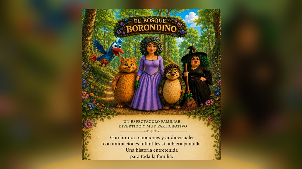 Cartel de EL BOSQUE BORONDINO